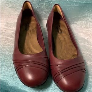 Walking Cradles Casual Career Flats Leather